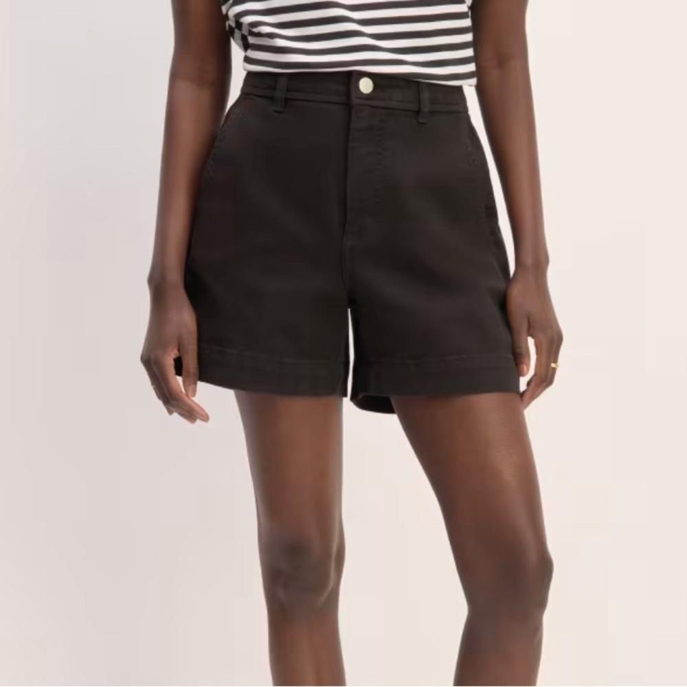 Everlane The Utility Short - Black bleached